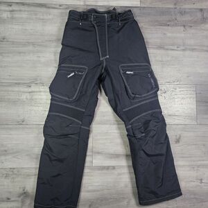 Black Waterproof Motorcycle Pants Ballistic 5.0